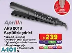 APRİLLA AHS 2013 SAÇ DÜZLEŞTİRİCİ